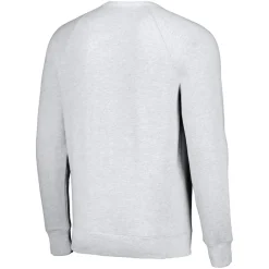New York Jets Sweatshirts & Fleece | Men^Unisex Homage White Crest Tri-Blend Crewneck Pullover Sweatshirt