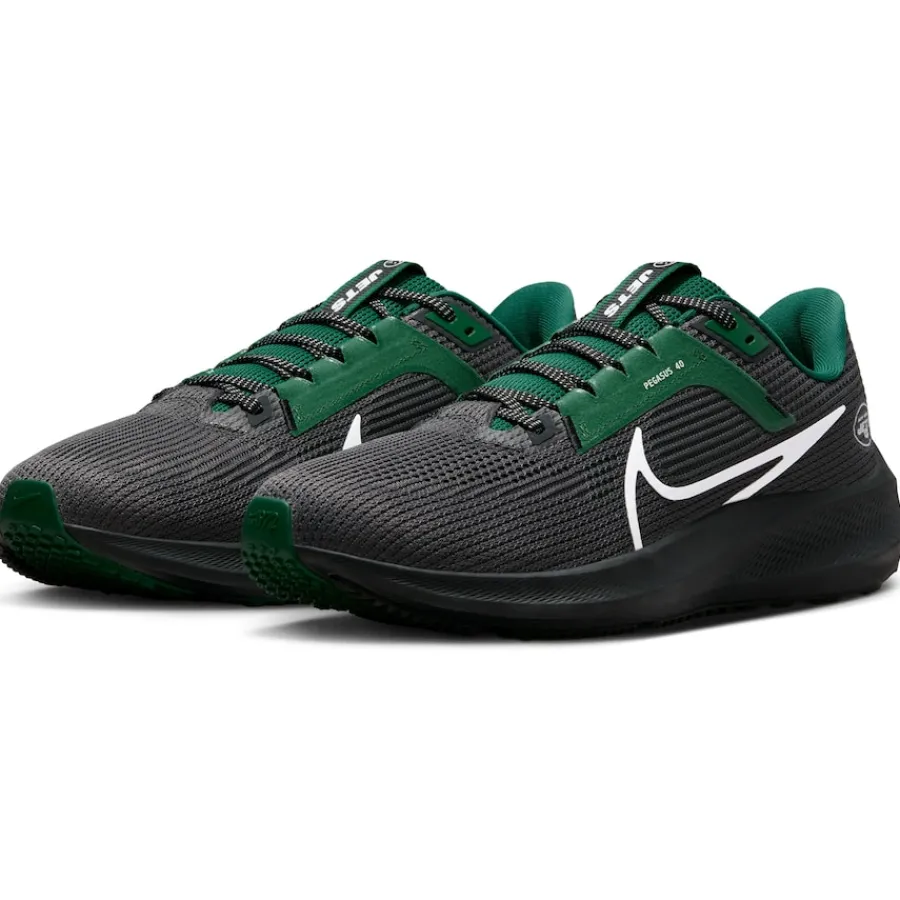 New York Jets Shoes & Socks | Shoes & Socks^Unisex Nike Anthracite Zoom Pegasus 40 Running Shoe