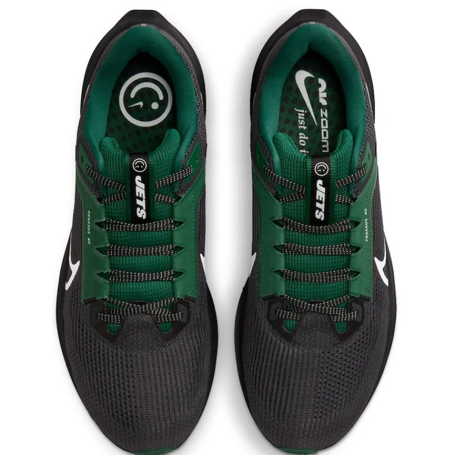 New York Jets Shoes & Socks | Shoes & Socks^Unisex Nike Anthracite Zoom Pegasus 40 Running Shoe