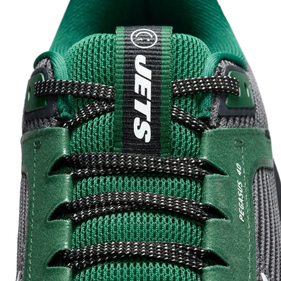 New York Jets Shoes & Socks | Shoes & Socks^Unisex Nike Anthracite Zoom Pegasus 40 Running Shoe