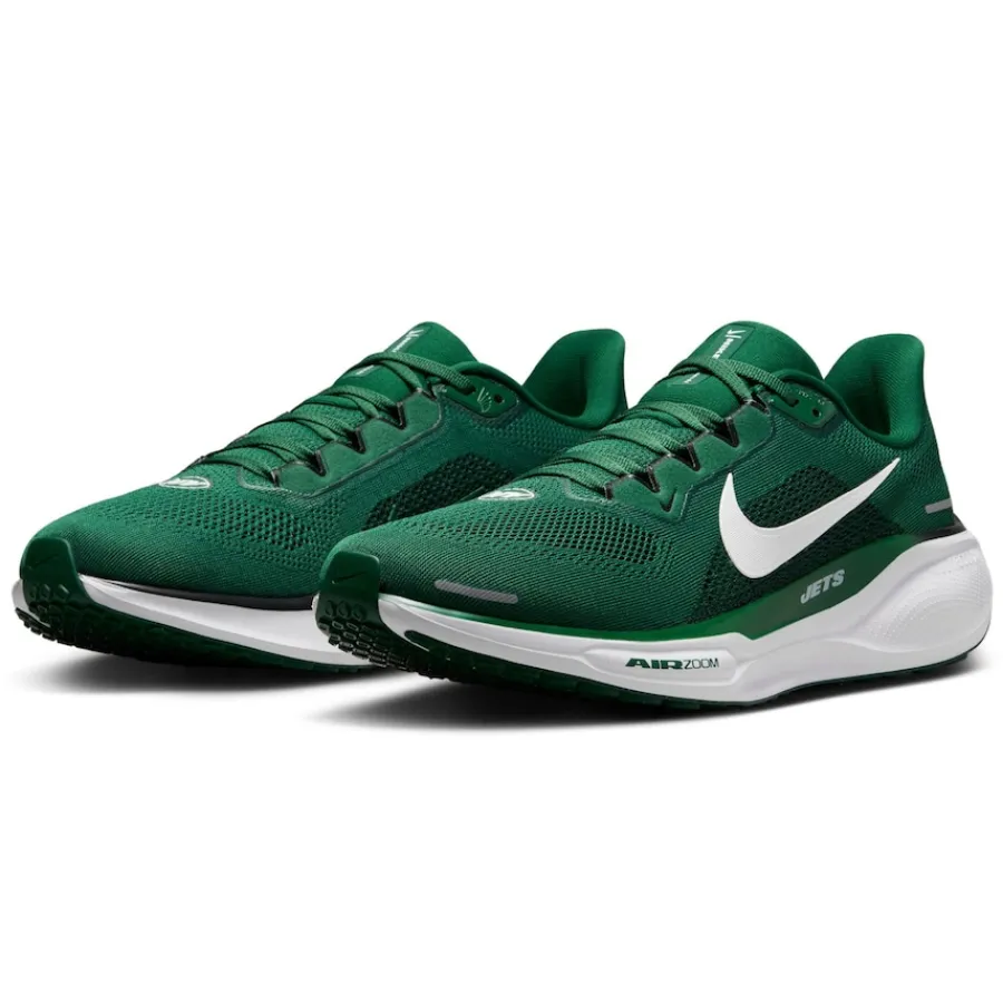 Women New York Jets Shoes & Socks | Shoes & Socks^Unisex Nike Green Zoom Pegasus 41 Running Shoes