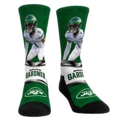 New York Jets Shoes & Socks | Shoes & Socks^Unisex Rock Em Socks Ahmad Sauce Gardner 3-Pack Crew Sock Set