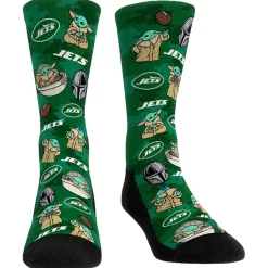 Women New York Jets Shoes & Socks | Shoes & Socks^Unisex Rock Em Socks 3-Pack Mandalorian Crew Socks