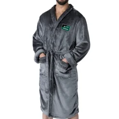 Women New York Jets Underwear & Sleepwear | Underwear & Sleepwear^Unisex The Northwest Group Gray Snipe Personalized Robe