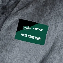 Women New York Jets Underwear & Sleepwear | Underwear & Sleepwear^Unisex The Northwest Group Gray Snipe Personalized Robe