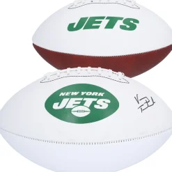 New York Jets Autographed Items | Footballs^Vinny Testaverde Autographed Franklin White Panel Football