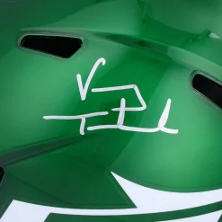 New York Jets Autographed Items | Helmets^Vinny Testaverde Autographed Riddell Speed Replica Helmet
