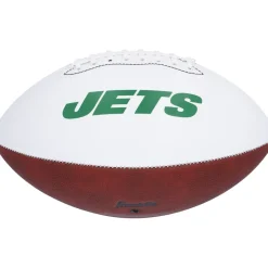 New York Jets Autographed Items | Footballs^Vinny Testaverde Autographed Franklin White Panel Football