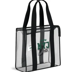 Women New York Jets Accessories | Purses^WEAR By Erin Andrews Stadium Tote Bag With Team Color Trim