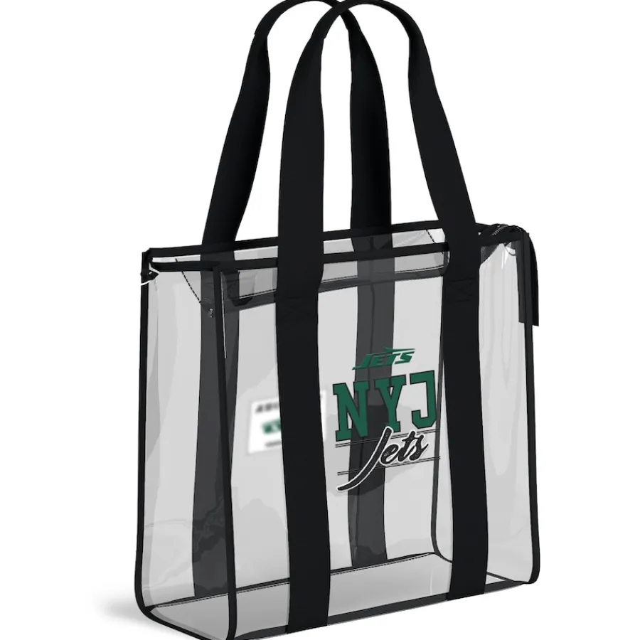 Women New York Jets Accessories | Purses^WEAR By Erin Andrews Stadium Tote Bag With Team Color Trim