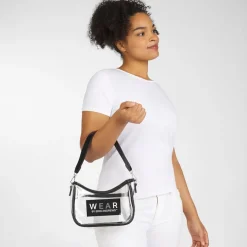 Women New York Jets Accessories | Purses^WEAR By Erin Andrews Clear Stadium Mini Purse