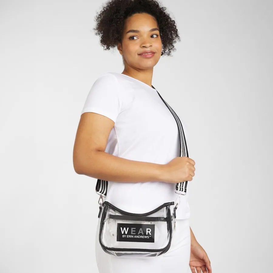 Women New York Jets Accessories | Purses^WEAR By Erin Andrews Clear Stadium Mini Purse