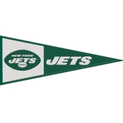 New York Jets Wall Art^WinCraft 13" X 32" Wool Primary Logo Pennant