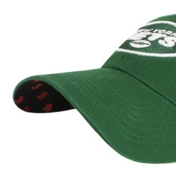 Women New York Jets Hats | Women^Women's '47 Green Confetti Icon Clean Up Adjustable Hat