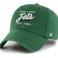 Women New York Jets Hats | Women^Women's '47 Green Sidney Clean Up Adjustable Hat