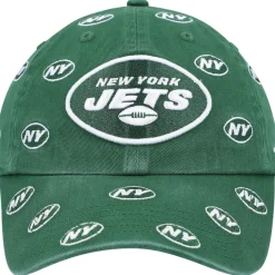 Women New York Jets Hats | Women^Women's '47 Green Confetti Clean Up Adjustable Hat