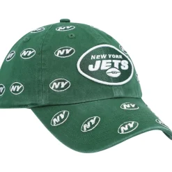 Women New York Jets Hats | Women^Women's '47 Green Confetti Clean Up Adjustable Hat