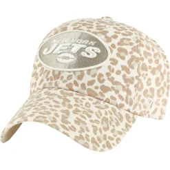 Women New York Jets Hats | Women^Women's '47 Natural Panthera Clean Up Adjustable Hat