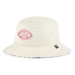 Women New York Jets Hats | Women^Women's '47 Natural Pollinator Bucket Hat