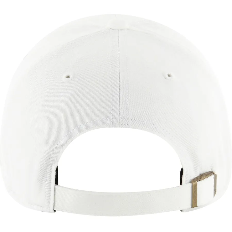 Women New York Jets Hats | Women^Women's '47 White Ballpark Cheer Clean Up Adjustable Hat