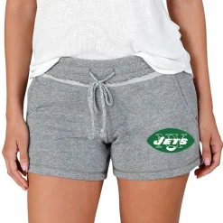 Women New York Jets Shorts & Pants^Women's Concepts Sport Gray Mainstream Terry Lounge Shorts