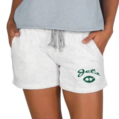 Women New York Jets Shorts & Pants^Women's Concepts Sport Oatmeal Mainstream Terry Lounge Shorts