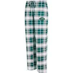 Women New York Jets Underwear & Sleepwear^Women's Concepts Sport Green Ashford Plaid Knit Pants