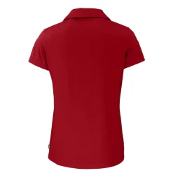 Women New York Jets Polos^Women's Cutter & Buck Red Daybreak Eco Recycled V-neck Polo