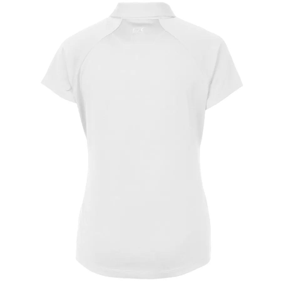 Women New York Jets Polos^Women's Cutter & Buck White Forge Stretch Polo