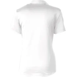 Women New York Jets Polos^Women's Cutter & Buck White Throwback Logo Prospect Textured Stretch Polo