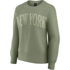 Women New York Jets Sweatshirts & Fleece | Women^Women's Fanatics Green Elements Pullover Sweatshirt