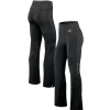 Women New York Jets Shorts & Pants^Women's Fanatics Black Studio Fitted Flared Leggings
