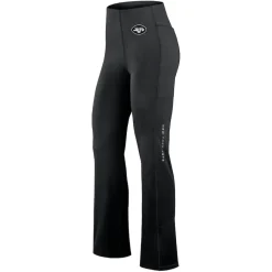 Women New York Jets Shorts & Pants^Women's Fanatics Black Studio Fitted Flared Leggings