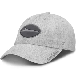 Women New York Jets Hats | Women^Women's Fanatics Heather Gray Luna Rock Adjustable Hat