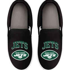 Women New York Jets Shoes & Socks^Women's FOCO Big Logo Slip-On Sneakers