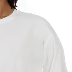 Women New York Jets Jackets^Women's Gameday Couture White Classic Comeback Oversized Long Sleeve T-Shirt