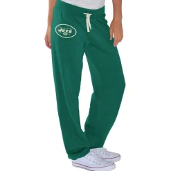 Women New York Jets Shorts & Pants^Women's G-III 4Her By Carl Banks Green Scrimmage Fleece Pants