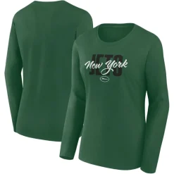 Women New York Jets T-Shirts | Women^Women's Green Grip Long Sleeve T-Shirt