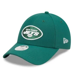 Women New York Jets Hats | Women^Women's New Era Green Simple 9FORTY Adjustable Hat