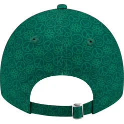 Women New York Jets Hats | Women^Women's New Era Green Smiley 9TWENTY Adjustable Hat