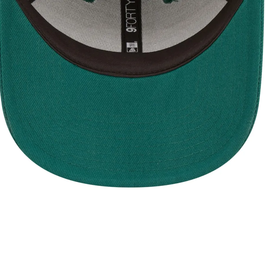 Women New York Jets Hats | Women^Women's New Era Green Simple 9FORTY Adjustable Hat