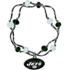 Women New York Jets Accessories | Jewelry^Women's Bead Stretch Bracelet