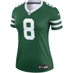 Women New York Jets Jerseys | Women^Women's Nike Aaron Rodgers Legacy Green Legend Player Performance Top
