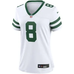 Women New York Jets Jerseys | Women^Women's Nike Aaron Rodgers Legacy White Game Jersey
