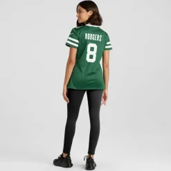 Women New York Jets Jerseys | Women^Women's Nike Aaron Rodgers Legacy Green Game Jersey