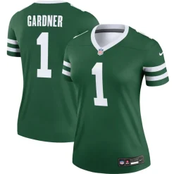 Women New York Jets Jerseys | Women^Women's Nike Ahmad Sauce Gardner Legacy Green Legend Player Performance Top
