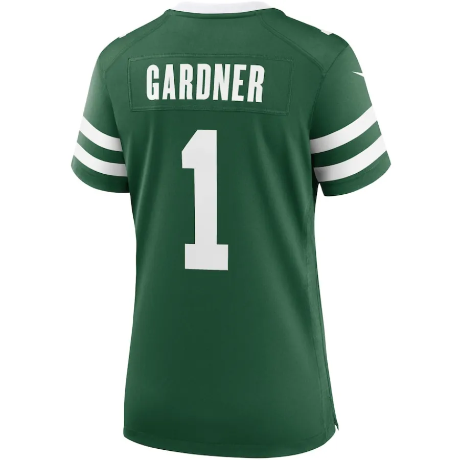 Women New York Jets Jerseys | Women^Women's Nike Ahmad Sauce Gardner Legacy Green Game Jersey