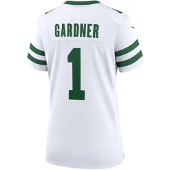 Women New York Jets Jerseys | Women^Women's Nike Ahmad Sauce Gardner Legacy White Game Jersey