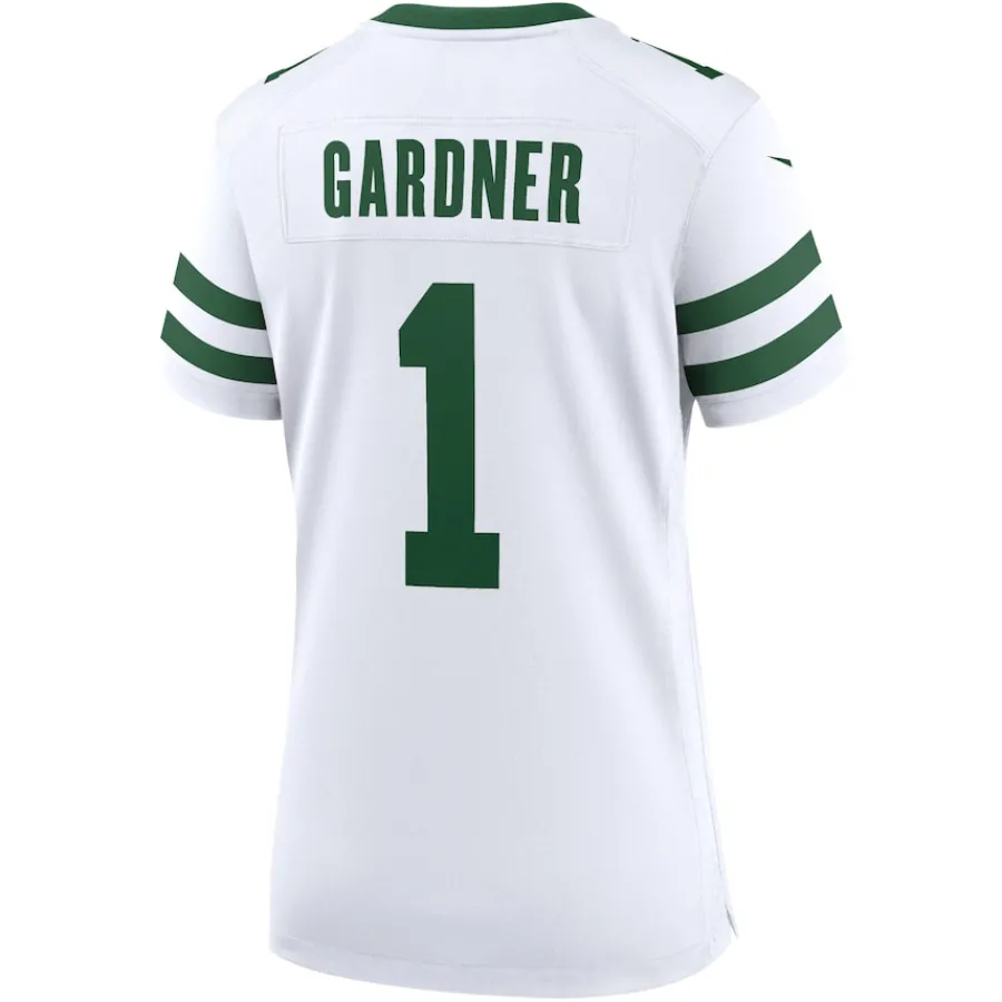 Women New York Jets Jerseys | Women^Women's Nike Ahmad Sauce Gardner Legacy White Game Jersey