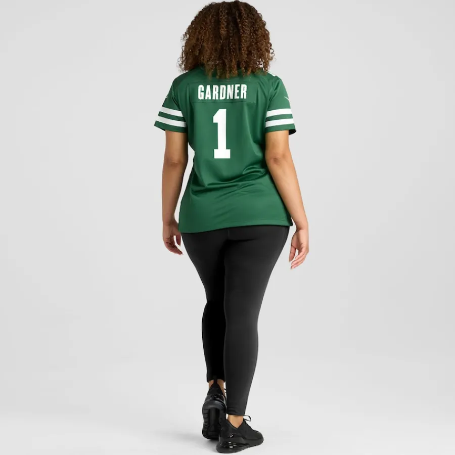 Women New York Jets Jerseys | Women^Women's Nike Ahmad Sauce Gardner Legacy Green Game Jersey